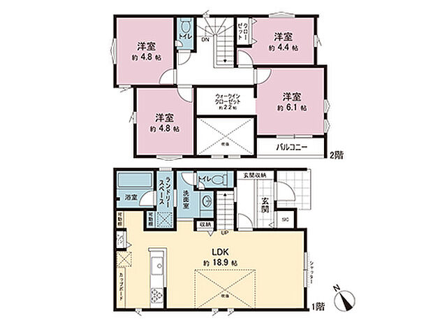 間取図です。図面と異なる場合は現況を優先させていただきます。