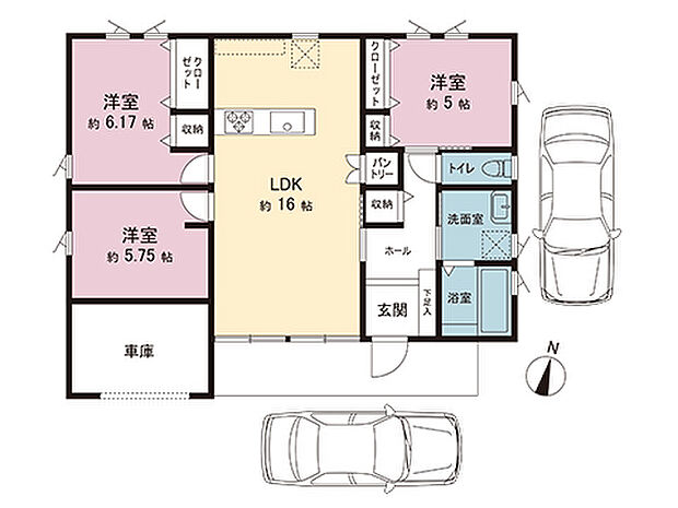 間取図です。図面と異なる場合は現況を優先させていただきます。