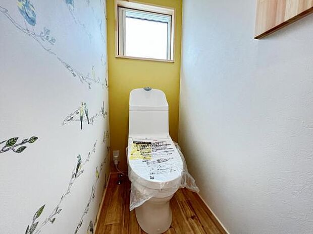 ほっと安らげるトイレ空間です。