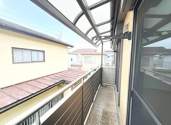 お洗濯ものを気持ち良く太陽の光で干せるのが嬉しいですね。