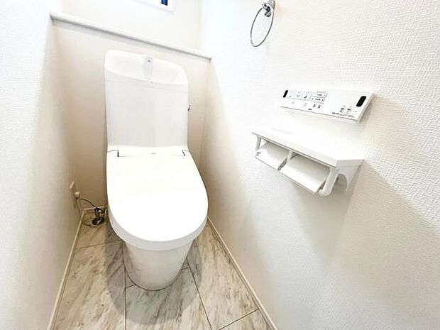 ほっと安らげるトイレ空間です。