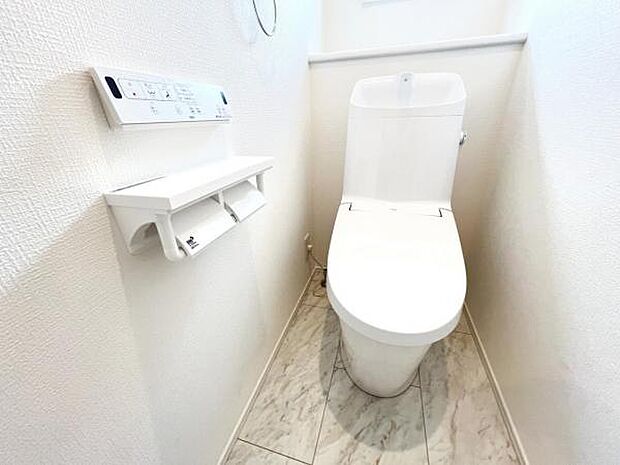ほっと安らげるトイレ空間です。