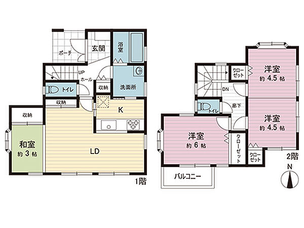 間取図です。図面と異なる場合は現況を優先させていただきます。
