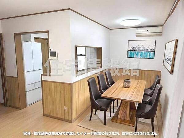 ご家族の温かい時間を演出するダイニングスペースです。