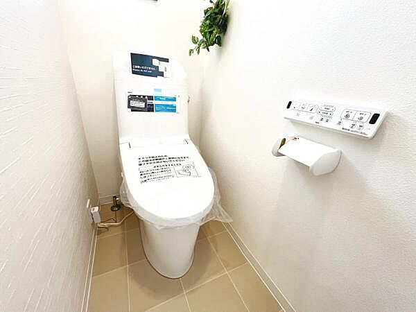 ほっと安らげるトイレ空間です。