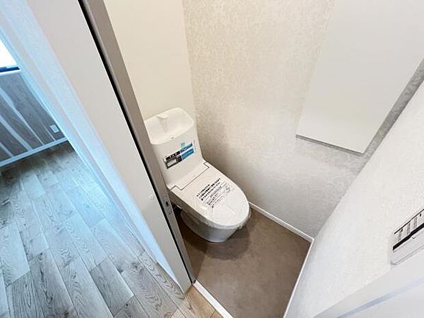 ほっと安らげるトイレ空間です。