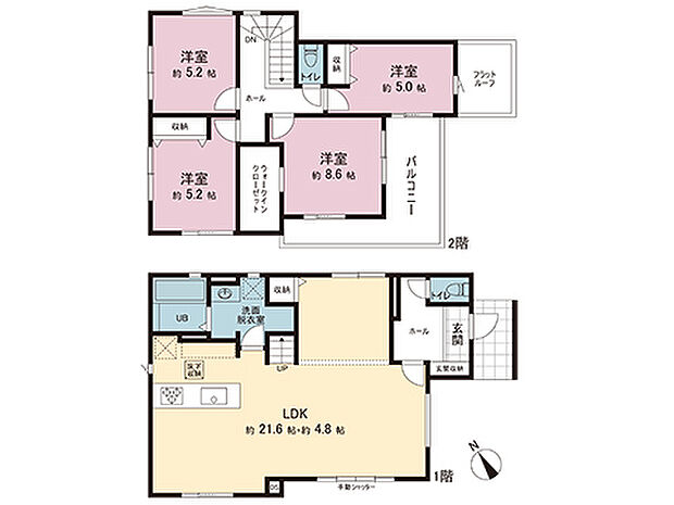 間取図です。図面と異なる場合は現況を優先させていただきます。