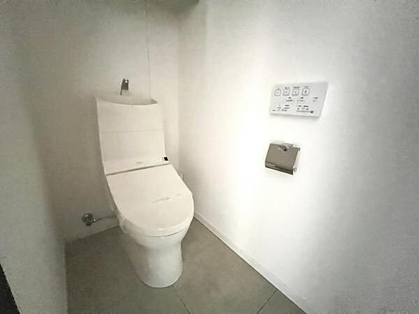 ほっと安らげるトイレ空間です。