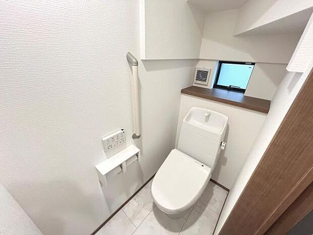 ほっと安らげるトイレ空間です。
