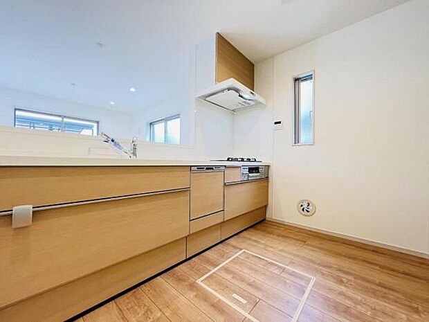 料理の時間が楽しくなるキッチンスペースです。