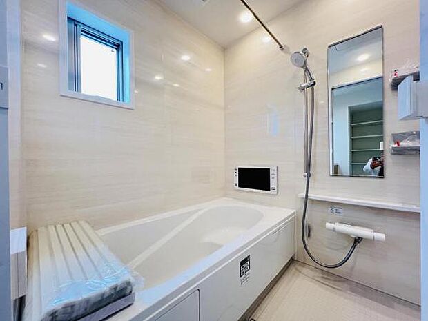 お風呂でほっとひといき。1日の疲れを癒しましょう。