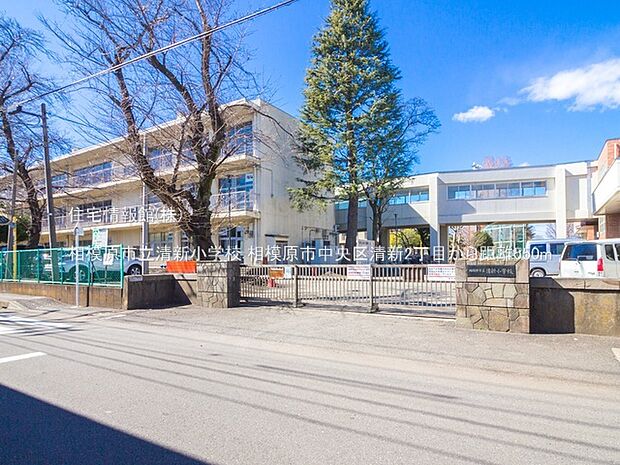相模原市立清新小学校まで約550m（徒歩7分）