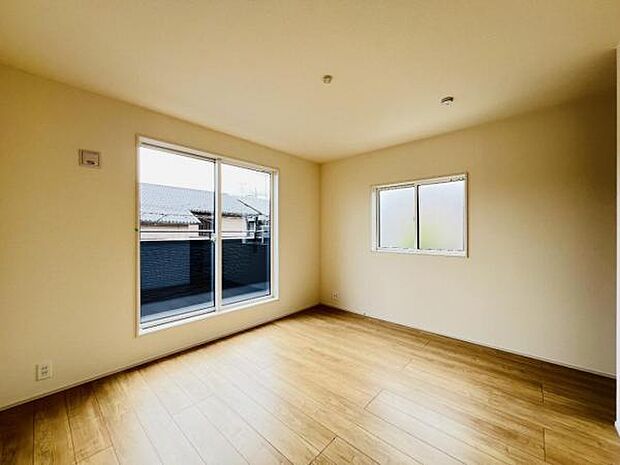 子供部屋にもちょうど良い大きさのお部屋です。