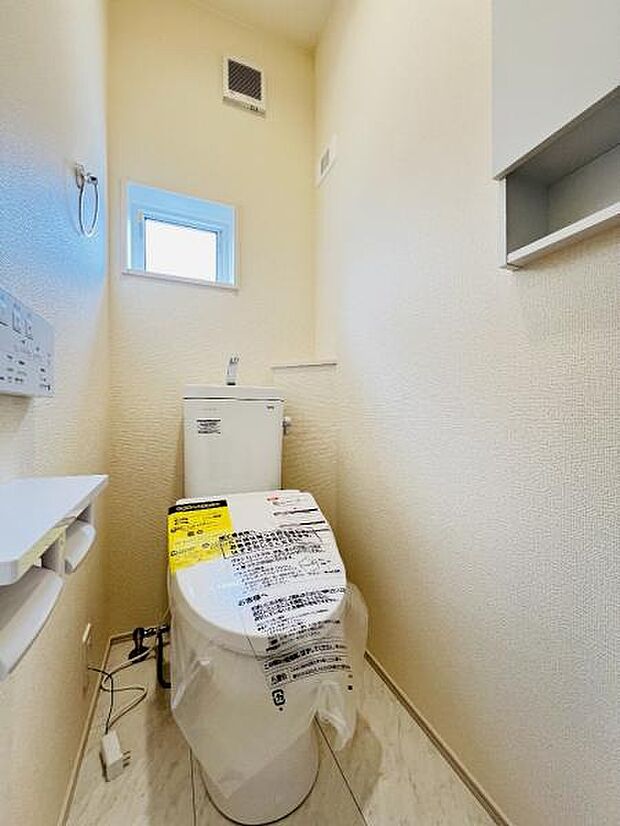 ほっと安らげるトイレ空間です。