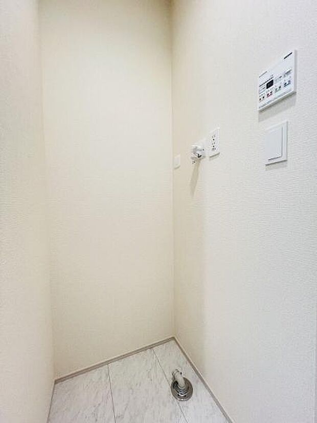 お天気を気にせずお洗濯ができ、室内干し可能です。