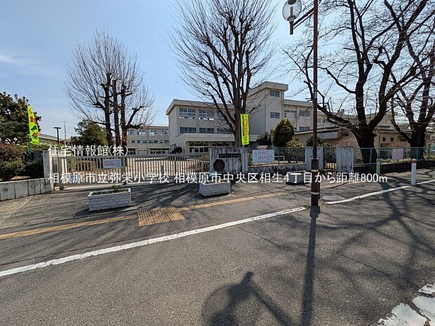 相模原市立弥栄小学校まで約800m(徒歩10分)