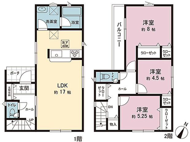 間取図です。図面と異なる場合は現況を優先させていただきます。
