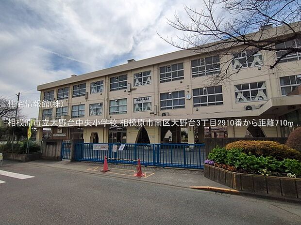 相模原市立大野台中央小学校まで約710m(徒歩9分)