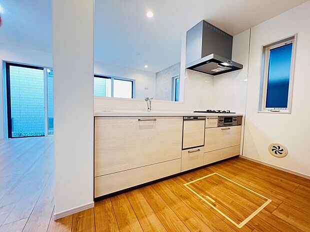 料理の時間が楽しくなるキッチンスペースです。