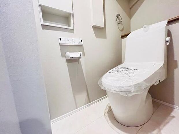 ほっと安らげるトイレ空間です。