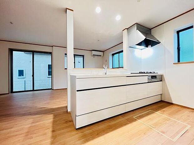 料理の時間が楽しくなるキッチンスペースです。