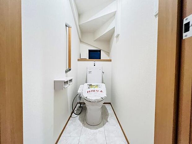 ほっと安らげるトイレ空間です。