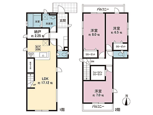 間取図です。図面と異なる場合は現況を優先させていただきます。