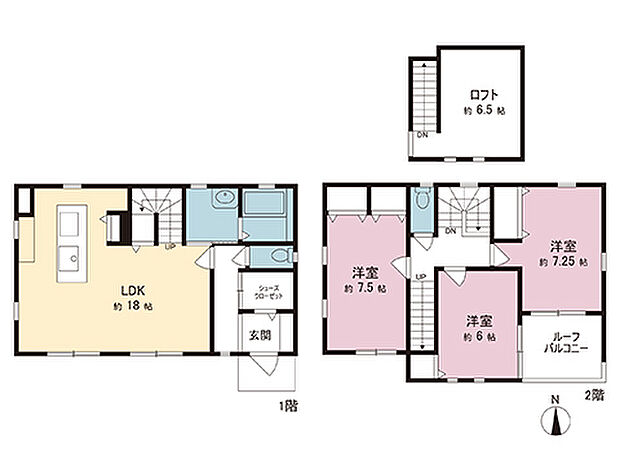 間取図です。図面と異なる場合は現況を優先させていただきます。
