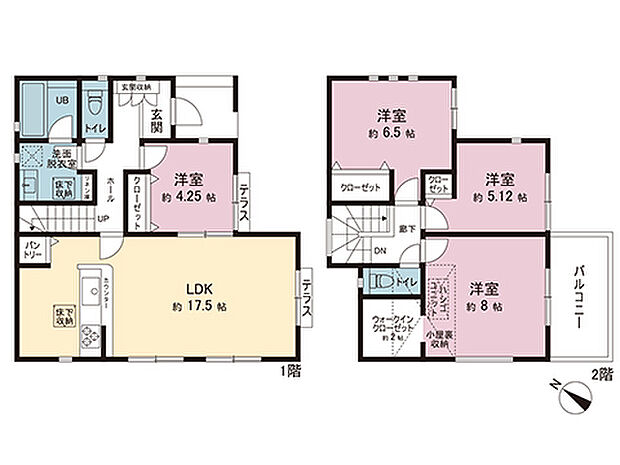 間取図です。図面と異なる場合は現況を優先させていただきます。