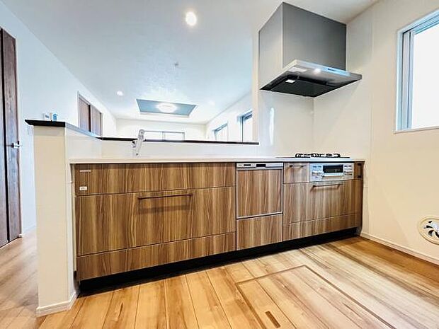 料理の時間が楽しくなるキッチンスペースです。