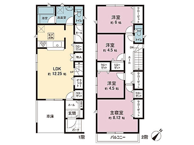 間取図です。図面と異なる場合は現況を優先させていただきます。