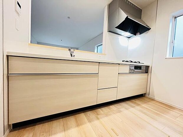 料理の時間が楽しくなるキッチンスペースです。