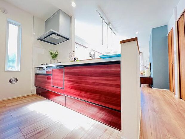 料理の時間が楽しくなるキッチンスペースです。