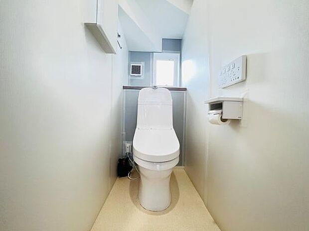 ほっと安らげるトイレ空間です。