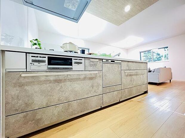 料理の時間が楽しくなるキッチンスペースです。