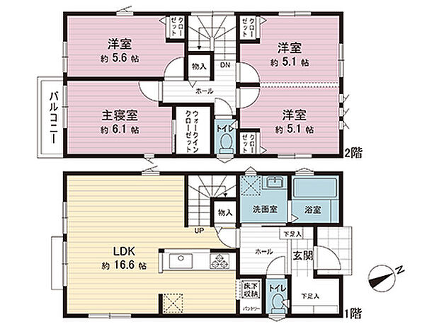 間取図です。図面と異なる場合は現況を優先させていただきます。