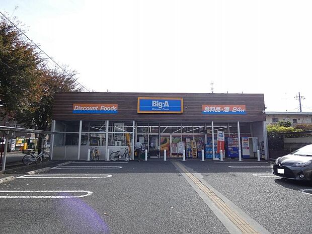 ビッグ・エー 相模原共和店まで約740m(徒歩10分)