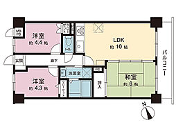 間取図画像 3LDK