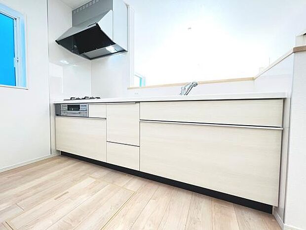 料理の時間が楽しくなるキッチンスペースです。