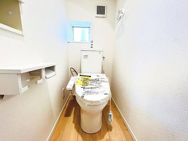 ほっと安らげるトイレ空間です。
