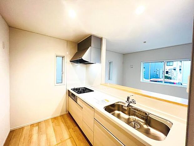 料理の時間が楽しくなるキッチンスペースです。