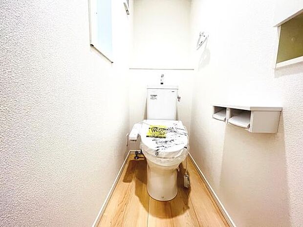 ほっと安らげるトイレ空間です。
