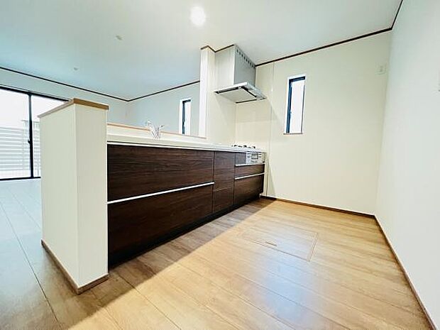 料理の時間が楽しくなるキッチンスペースです。