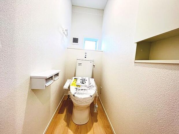 ほっと安らげるトイレ空間です。