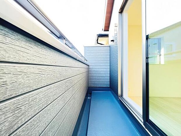 お洗濯ものを気持ち良く太陽の光で干せるのが嬉しいですね。