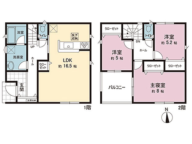 間取図です。図面と異なる場合は現況を優先させていただきます。