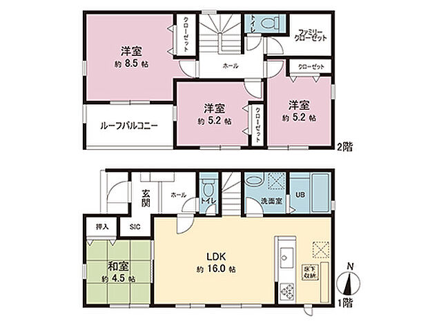 間取図です。図面と異なる場合は現況を優先させていただきます。
