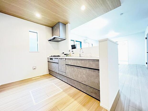 料理の時間が楽しくなるキッチンスペースです。