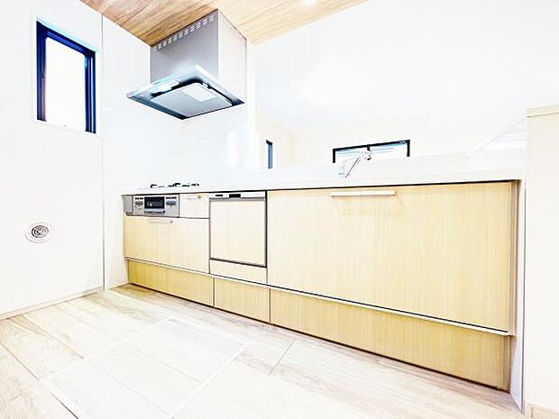 料理の時間が楽しくなるキッチンスペースです。