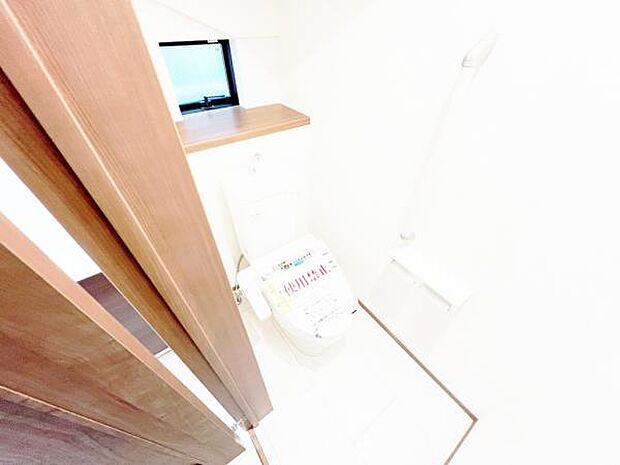 ほっと安らげるトイレ空間です。